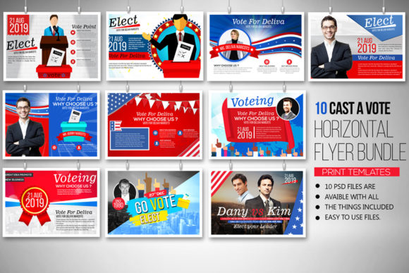 Download Election Voting Cards 10 Template Bundle - Template Collection