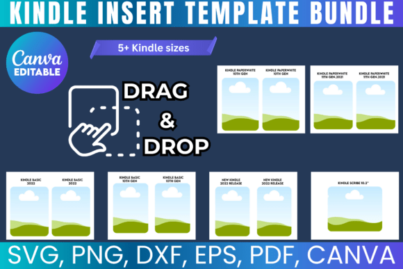 Download Kindle Insert Canva Template Bundle - Template Collection
